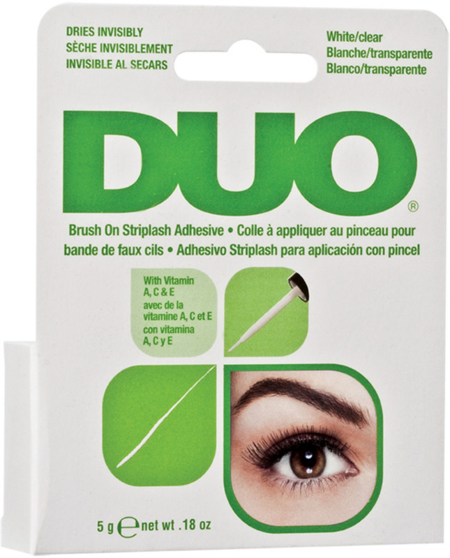 Duo Colle Faux Cils Sans Latex Avec Pinceau Applicateur